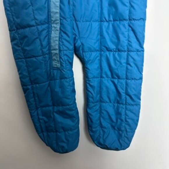 Patagonia Reversible Insulated Bunting Suit in blue 5T - Picture 3 of 9